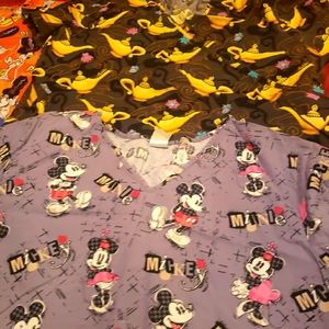 Women's Scrub Tops 4 2XL